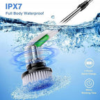 9-in-1 Cordless Electric Spin Scrubber – Deep Cleaning Tool
