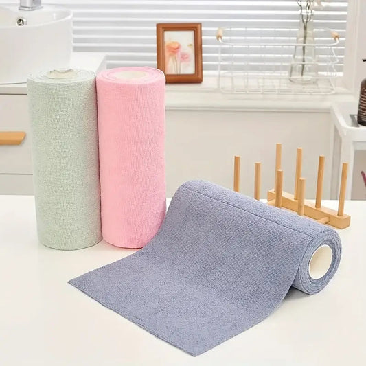 Shopycart® Microfibre Cleaning Cloth Roll - High Quality Guaranteed
