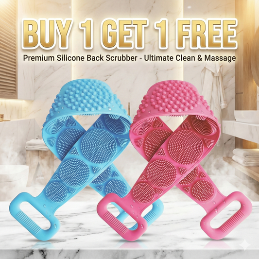 Eco-Friendly Silicone Bath Brush (Buy 1 Get 1 Free)