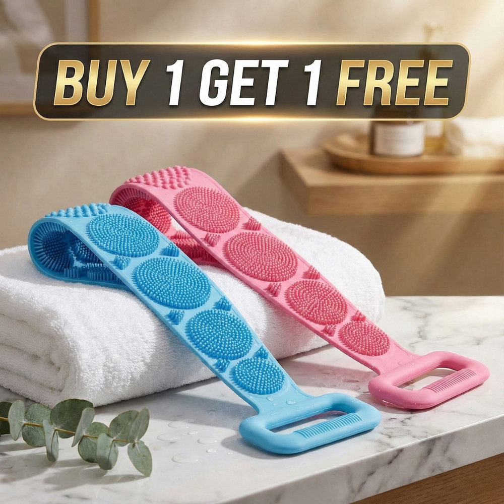 Eco-Friendly Silicone Bath Brush (Buy 1 Get 1 Free)