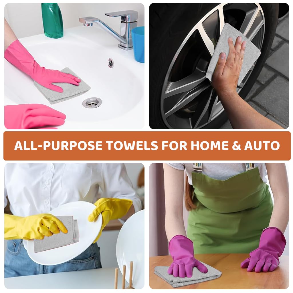 Shopycart® Microfibre Cleaning Cloth Roll - High Quality Guaranteed
