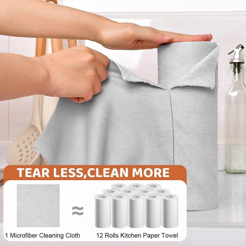 Shopycart® Microfibre Cleaning Cloth Roll - High Quality Guaranteed