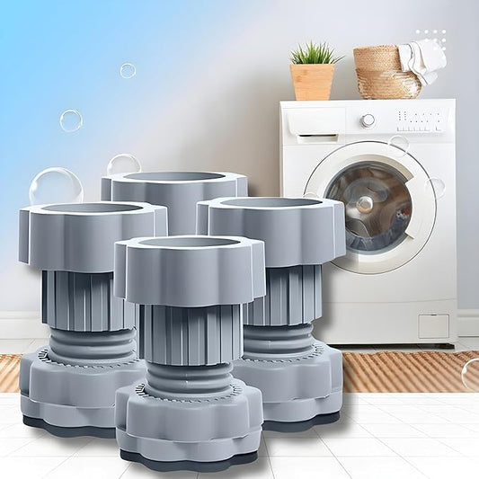 Height Adjustable Washing Machine Stand (Pack Of 4)