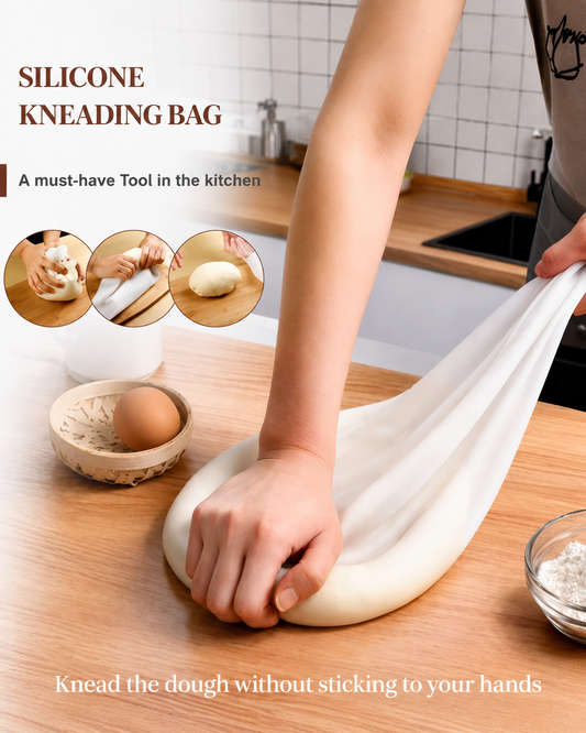 Reusable Silicone Dough Kneading Bag for Baking
