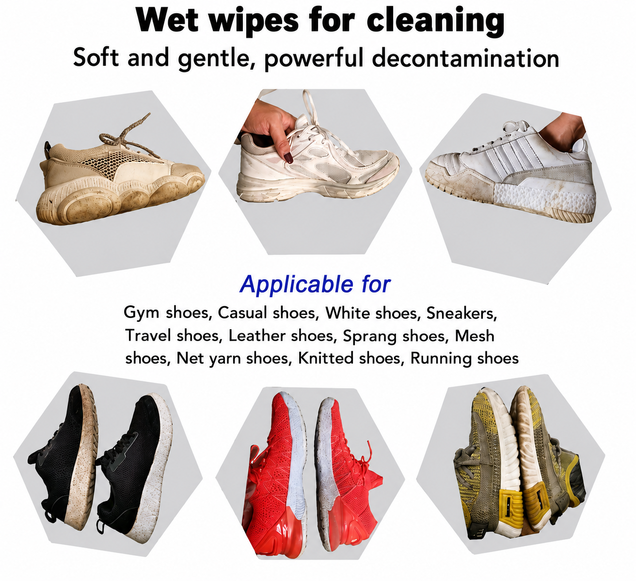 Instant Shoe Cleaning Wipes (BUY 1 GET 1 FREE)