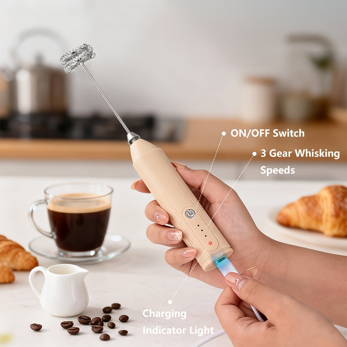 Shopycart® Premium Electric Coffee Frother
