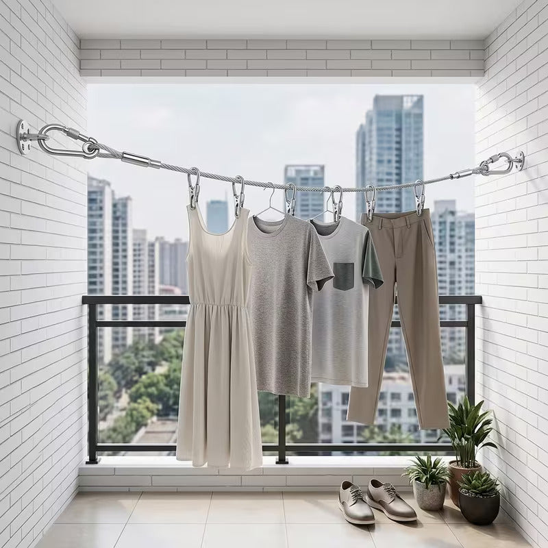 Shopycart® Stainless Steel Cloth Hanging Wire