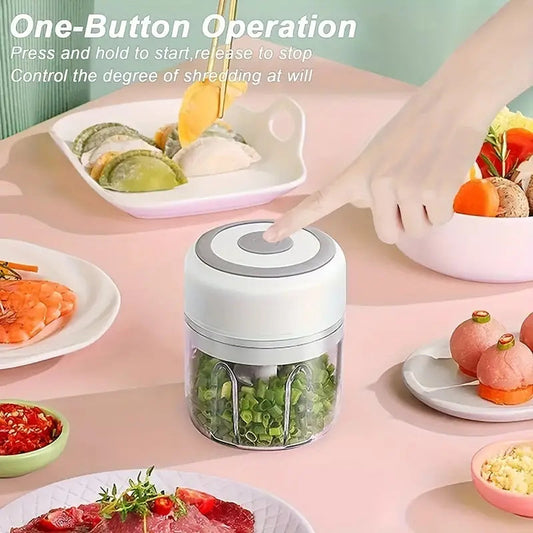 Shopycart® Portable Electric Vegetable chopper with USB (250ML)