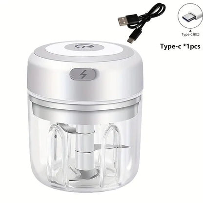 Shopycart® Portable Electric Vegetable chopper with USB (250ML)