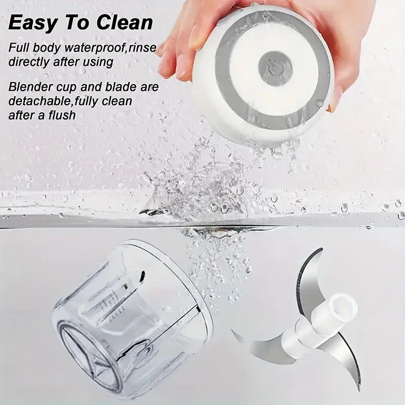 Shopycart® Portable Electric Vegetable chopper with USB (250ML)