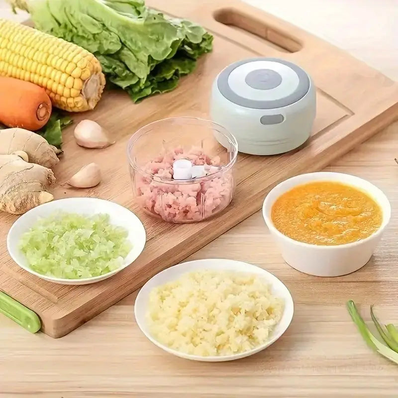 Shopycart® Portable Electric Vegetable chopper with USB (250ML)